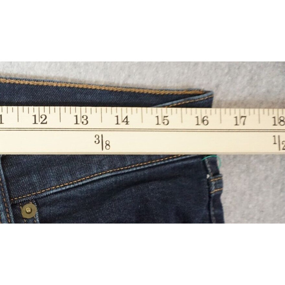 Banana Republic Women's 31/12 Straight Leg Jeans Dark Wash - Picture 9 of 12